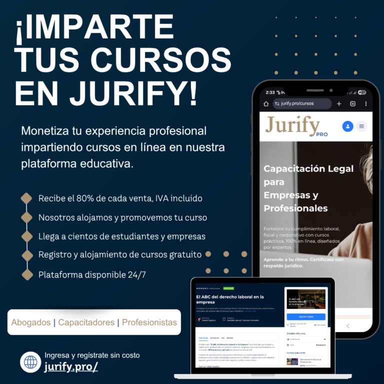 capacitación empresarial y profesional jurify