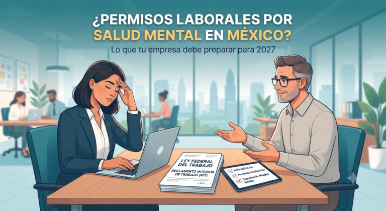 permisos laborales salud mental México